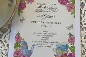 Tea invitation